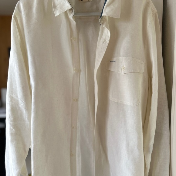1901 Linen dress shirt - Picture 3 of 3